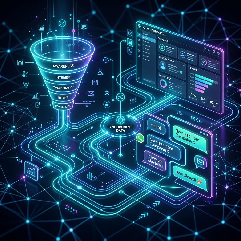 Automação Comercial, CRM & WhatsApp