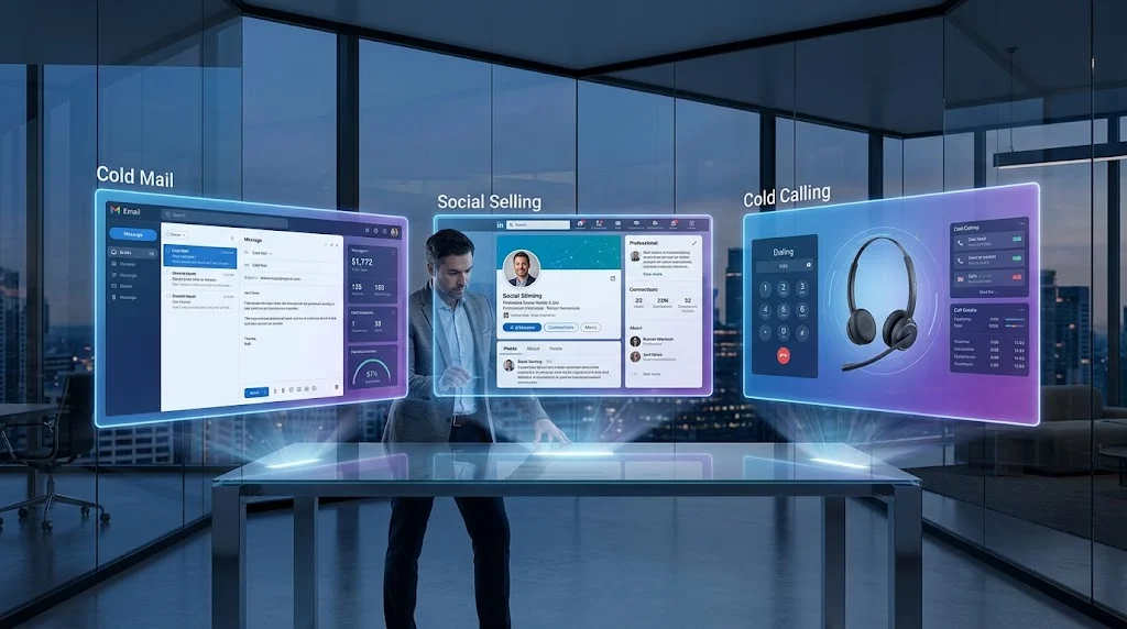 Cold Mail, Linkedin E Cold Calling
