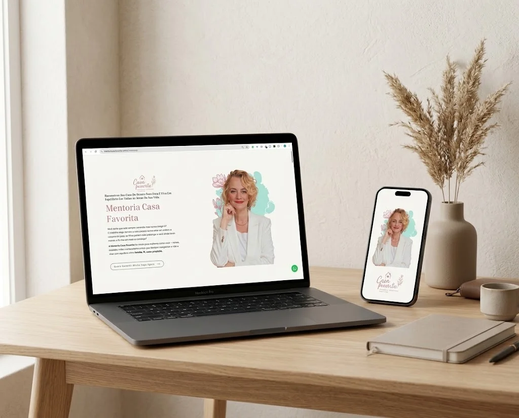 Landing Page de Vendas – Mentoria Casa Favorita