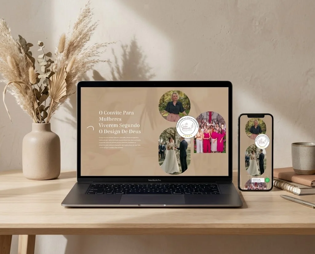 Mentoria Casa Favorita – Landing Page para Mentoria Feminina e Propósito