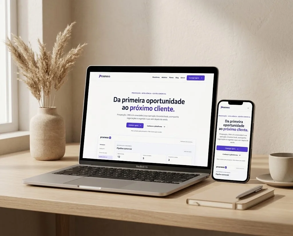 SaaS Comercial & Landing Page – Prosnexa (Aplicação Híbrida PHP + Python)